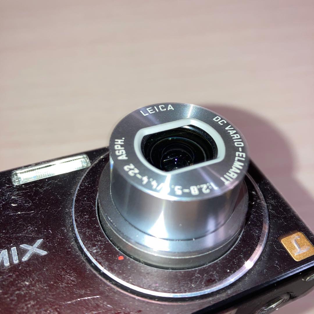 DMC-FX37　パナソニック デジタルカメラ LUMIX　ブラウン　ルミックス