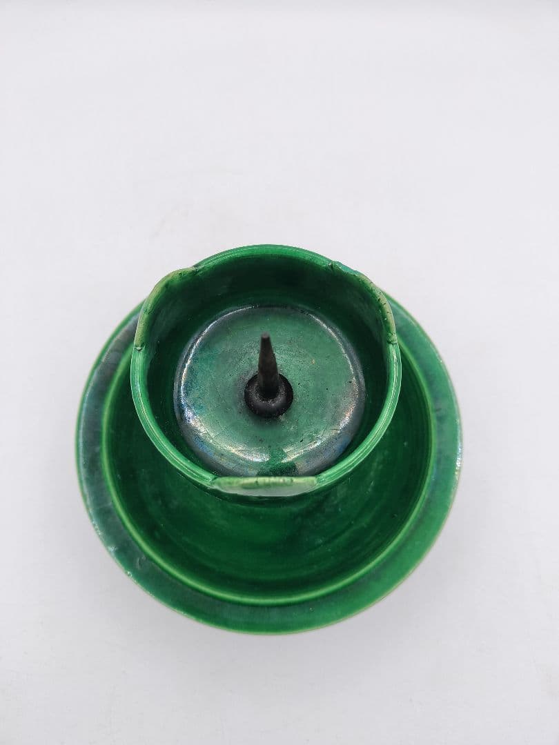 d137 小燈 青楽 紙箱 茶道具 古物