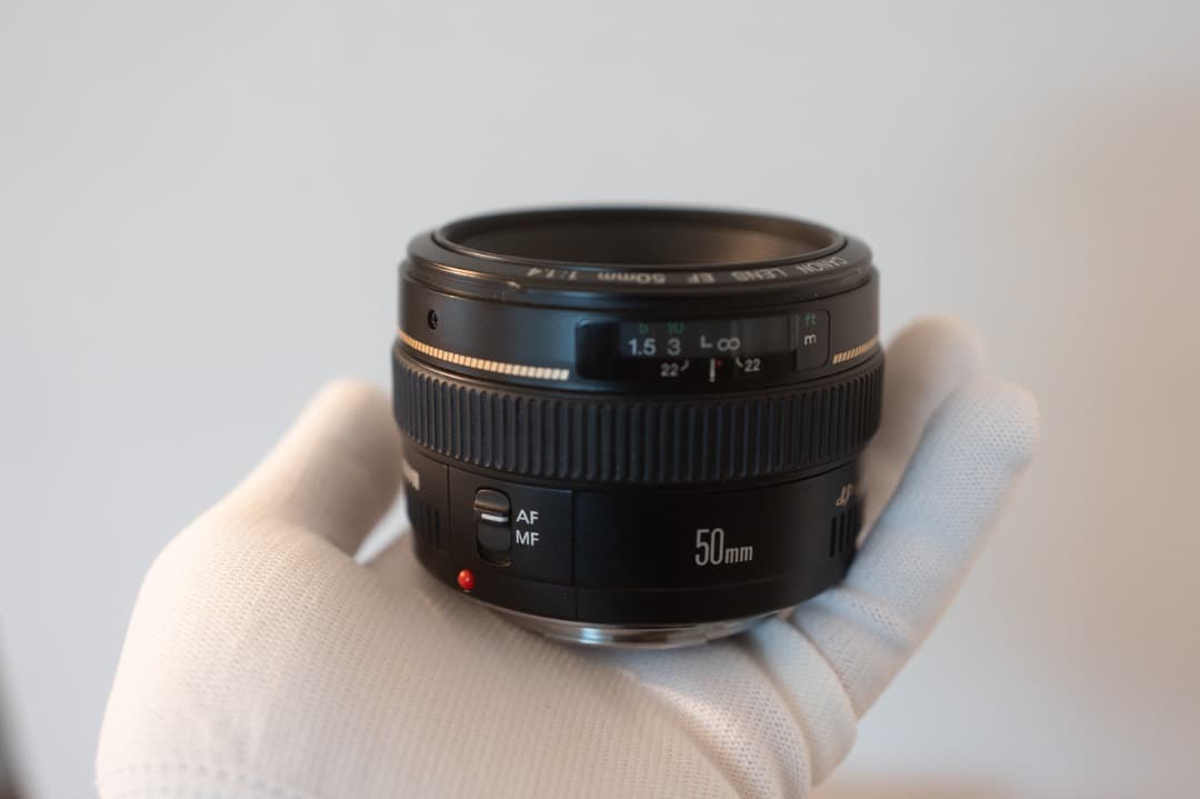 ＜美品＞EF50ｍｍ Ｆ1.4 USM 元箱付