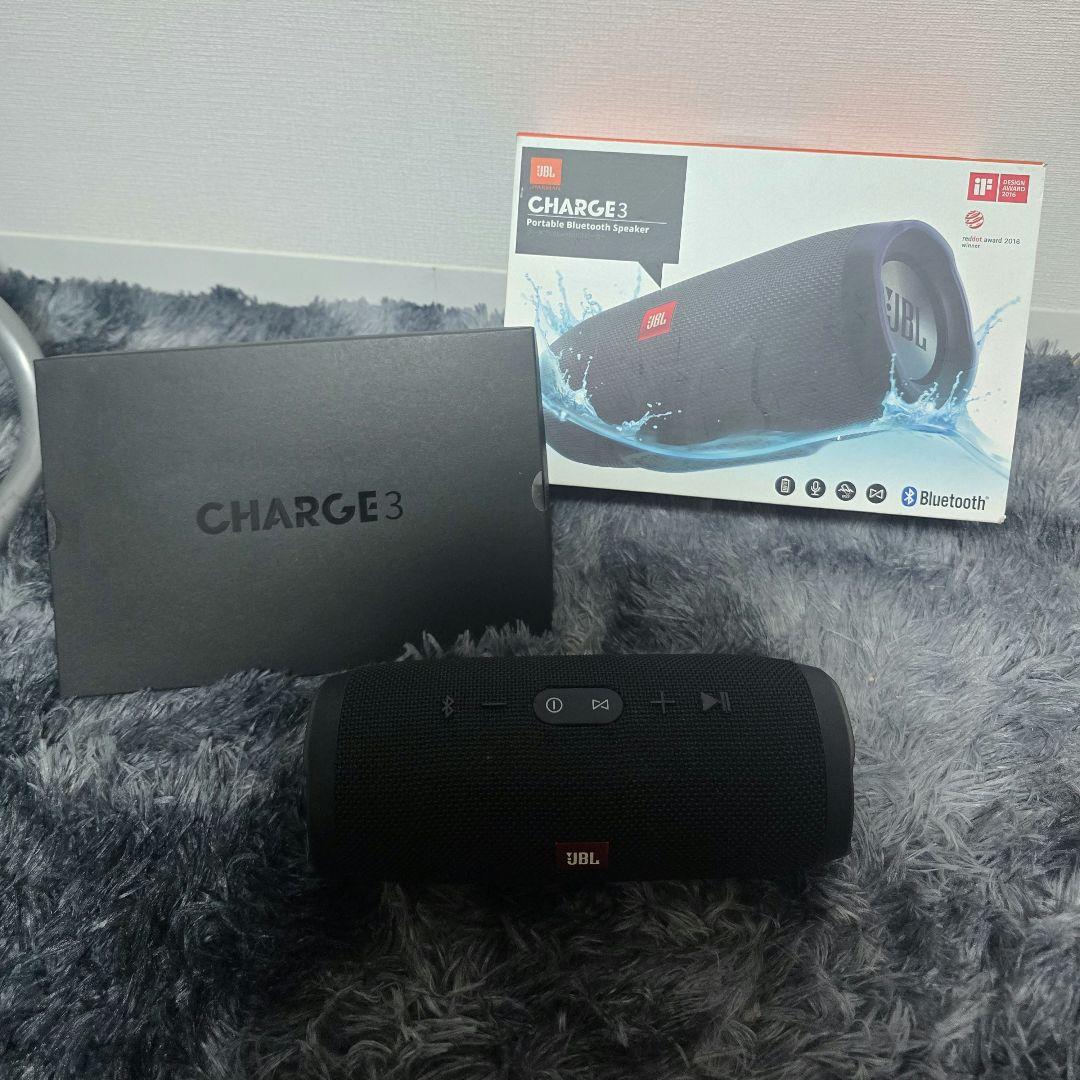 美品 JBL CHARGE 3 black