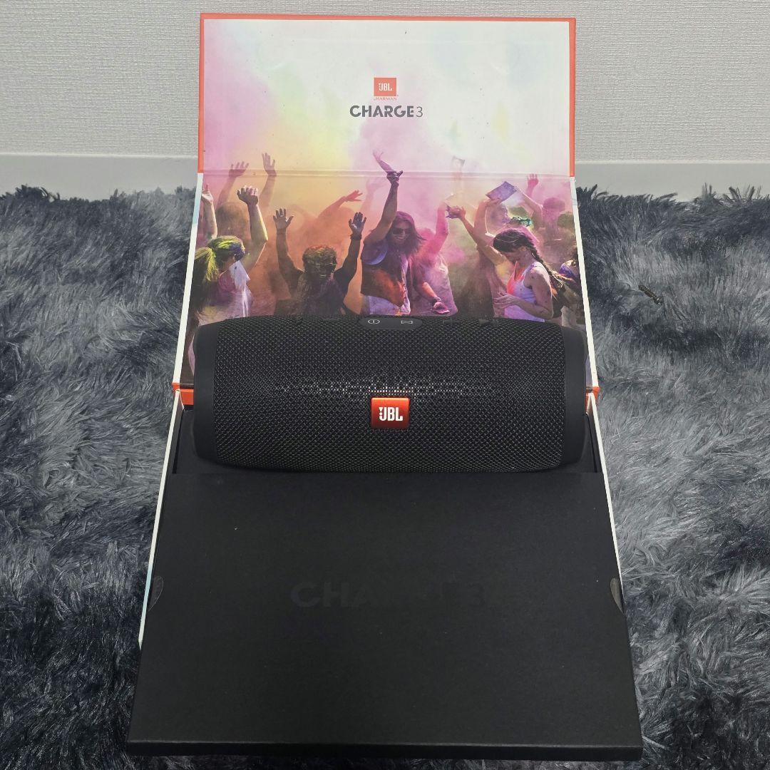 美品 JBL CHARGE 3 black