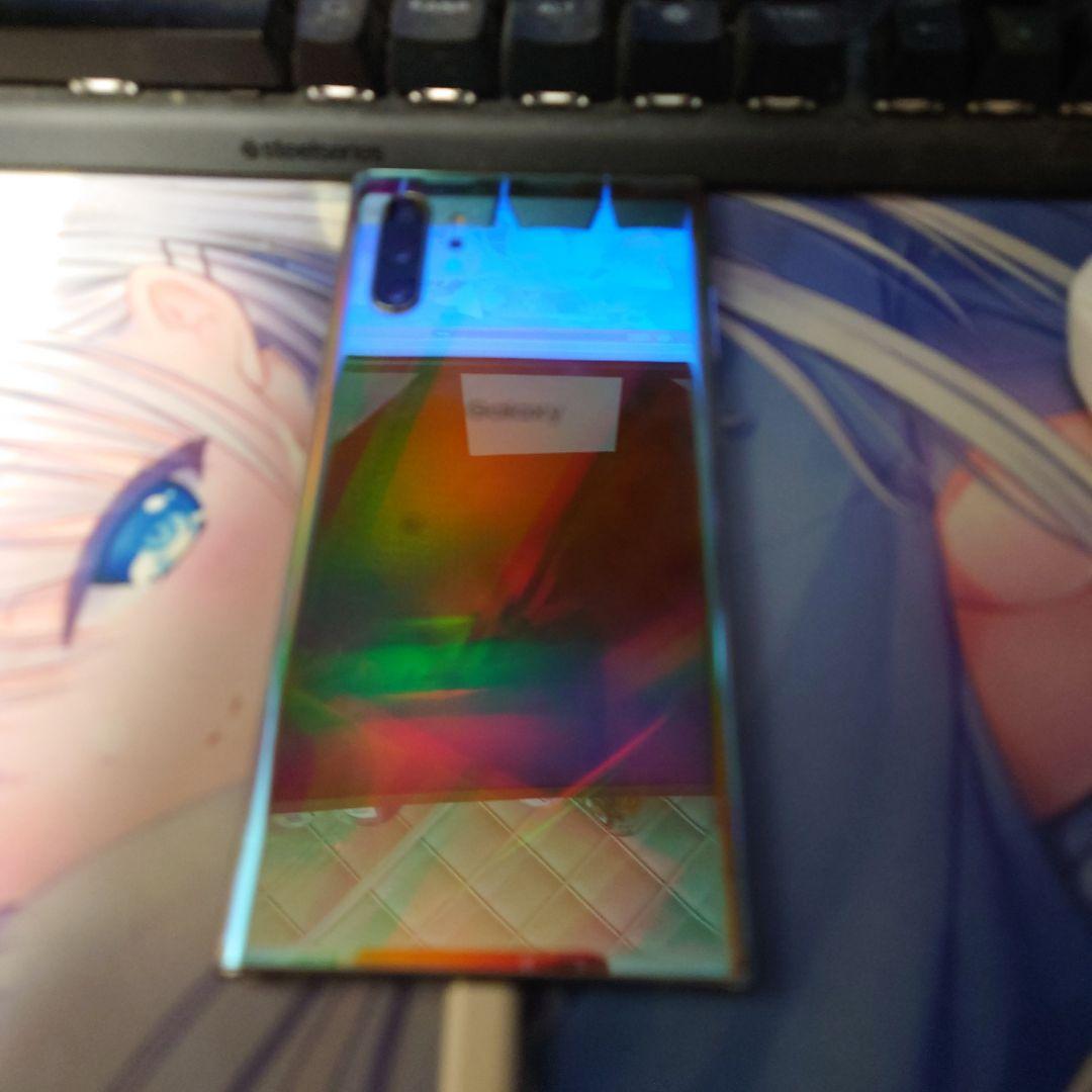 Galaxy　note10plus root化済　位置偽装　楽天版