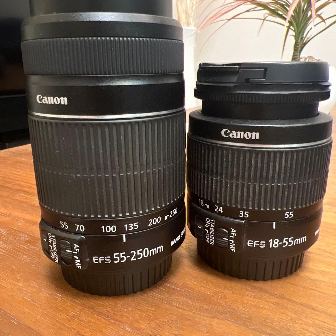 Canon 一眼レフカメラEOS kiss x5 ダブルズームキット