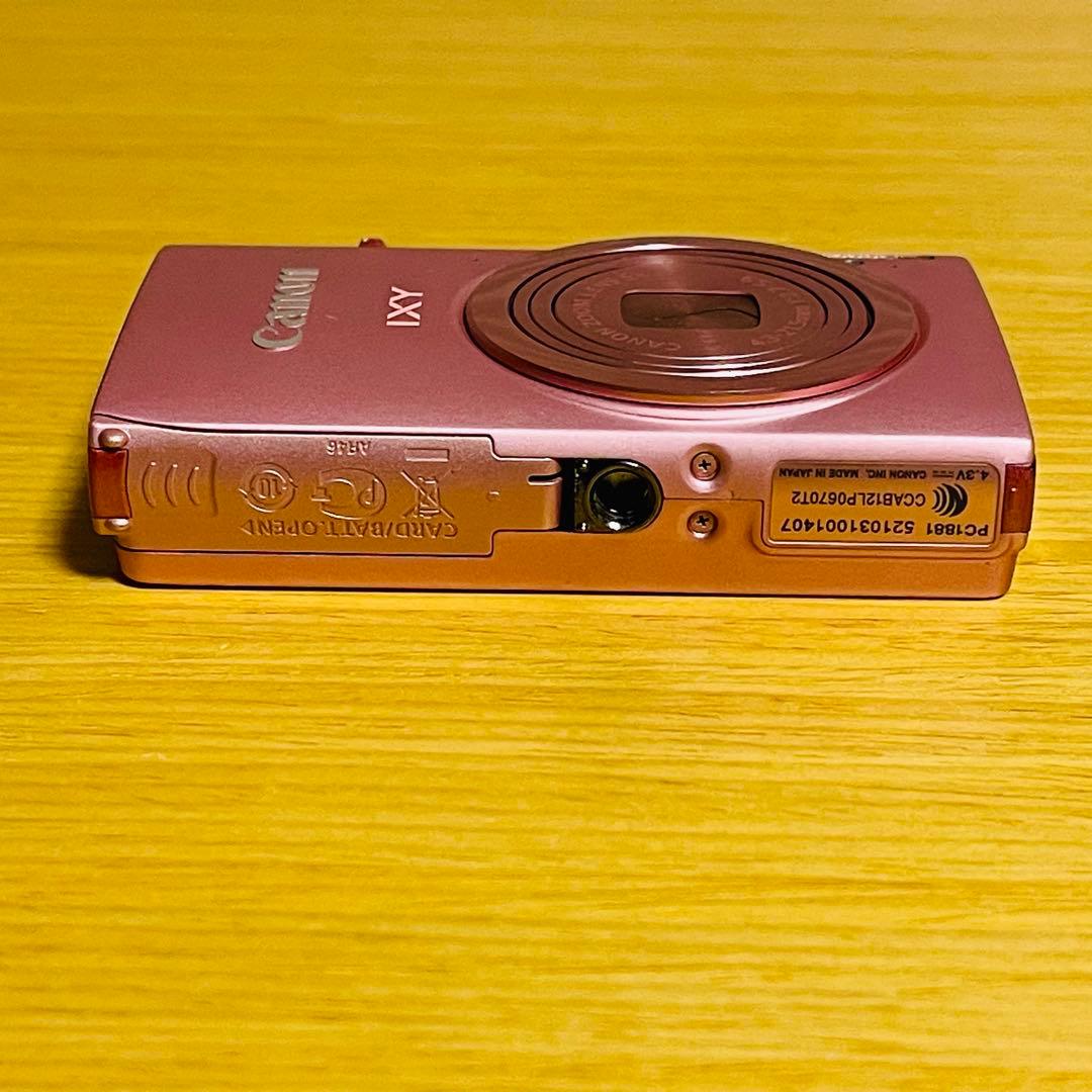 【美品】Canon IXY430F コンパクトデジタルカメラ ピンク Wi-Fi