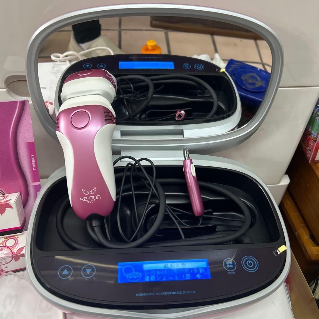 ケノン NIPL-2080 眉毛脱毛器付き ピンク