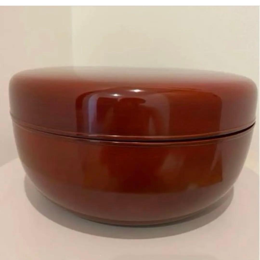 【花押あり】香川漆器　後藤塗　高松産　宗家後藤盆　喰籠　共箱　共布　茶道具