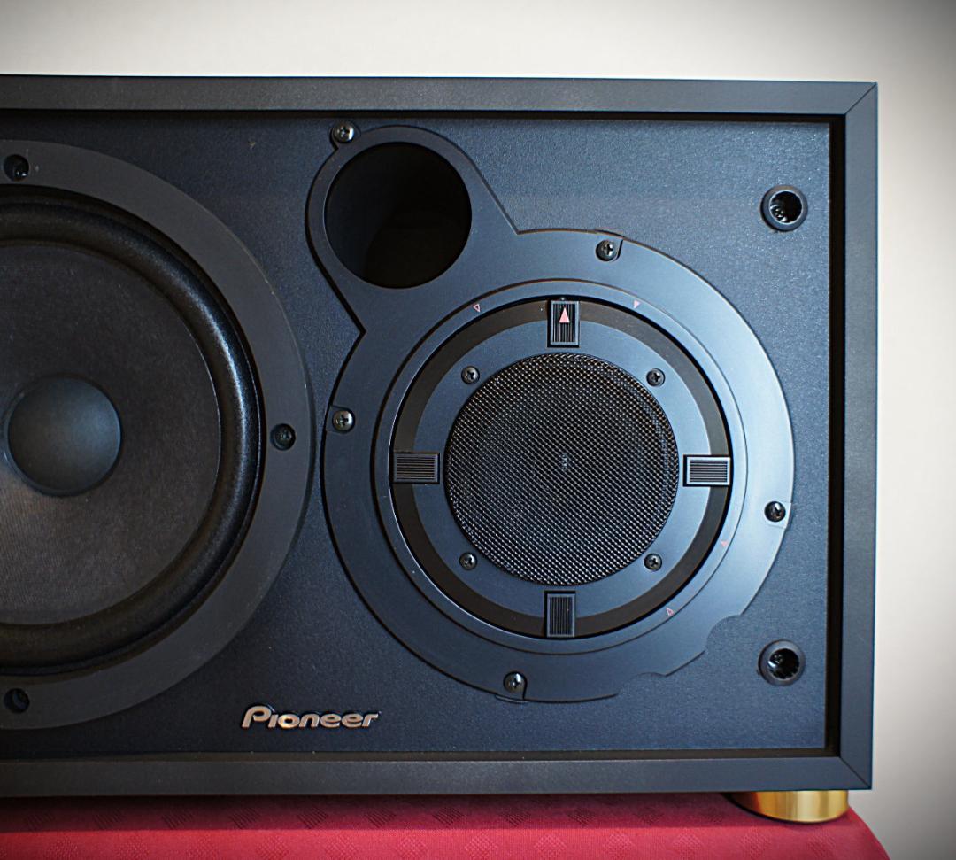 お値下！【美品】Pioneerスピーカー CS-V31-LRブラック調 整備良品