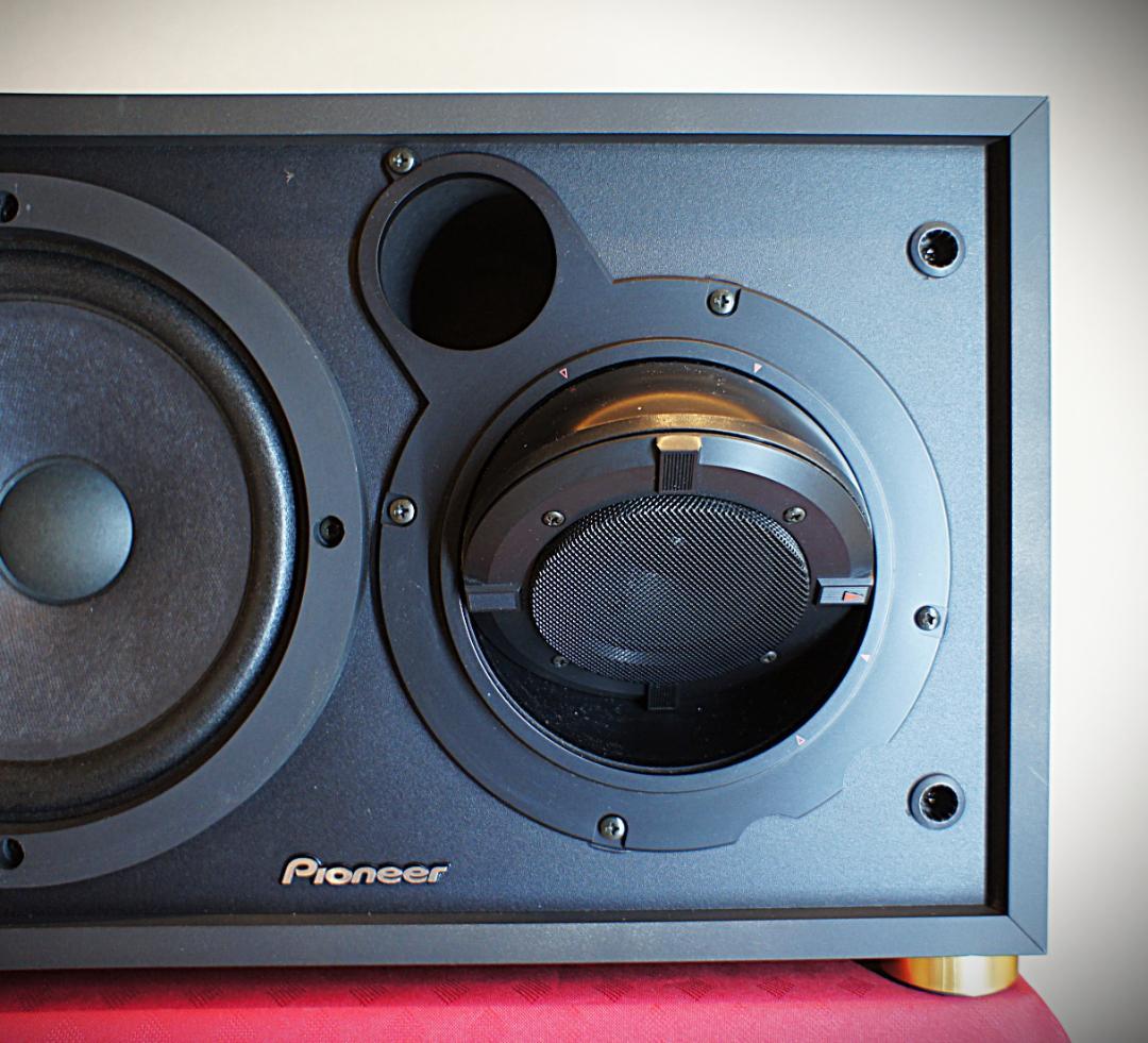 お値下！【美品】Pioneerスピーカー CS-V31-LRブラック調 整備良品