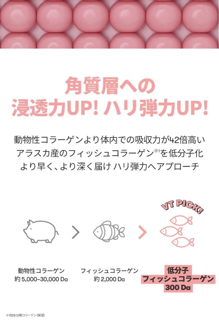 VT シートマスク/バイタル+ヒアルロン+レチA+コラーゲンマスク