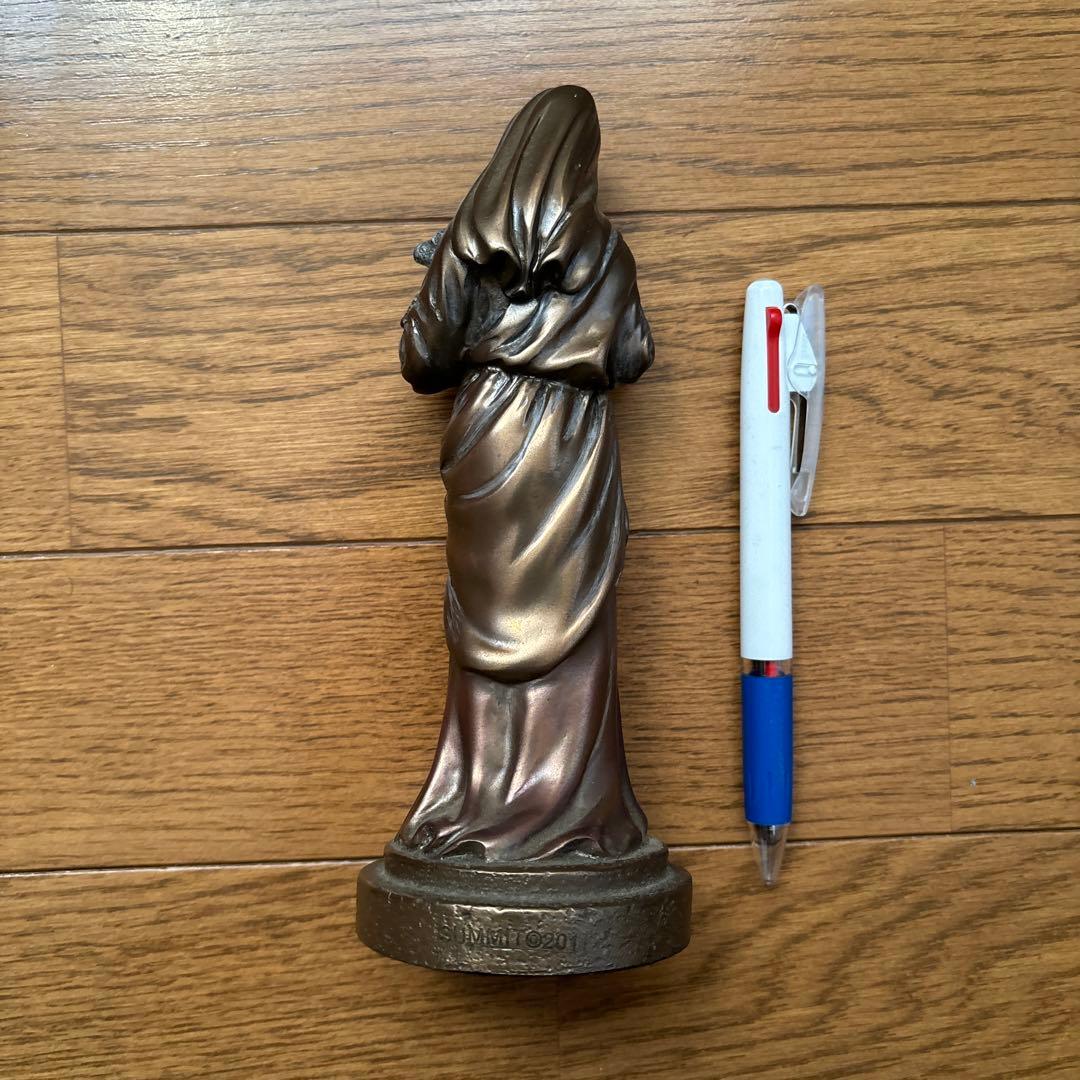 ブロンズ仕上げのグアダルーペ約20cm
