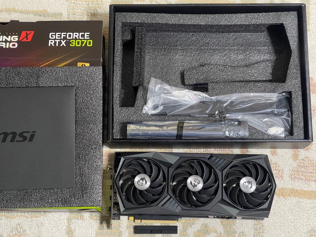 グラフィックボード・グラボ・ビデオカード MSI GeForce RTX 3070 Gaming X Trio