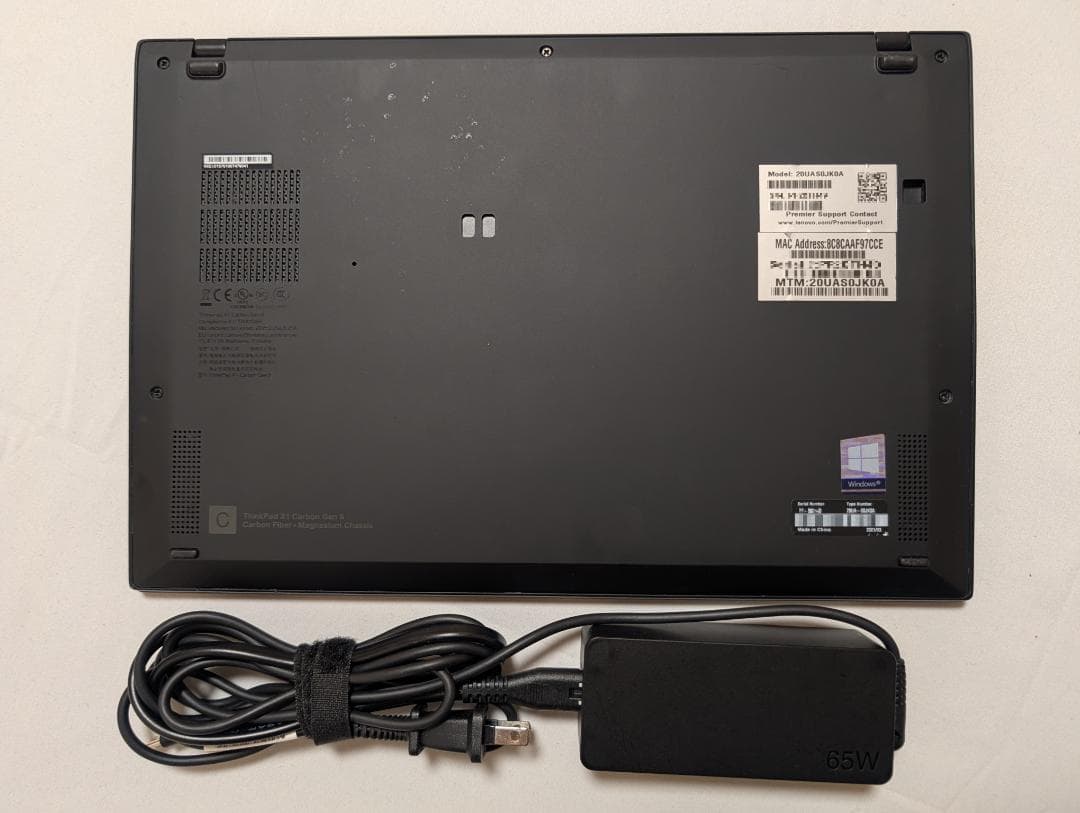 Windowsノート本体 ThinkPad X1 Carbon Gen8 i7/16GB/512GB