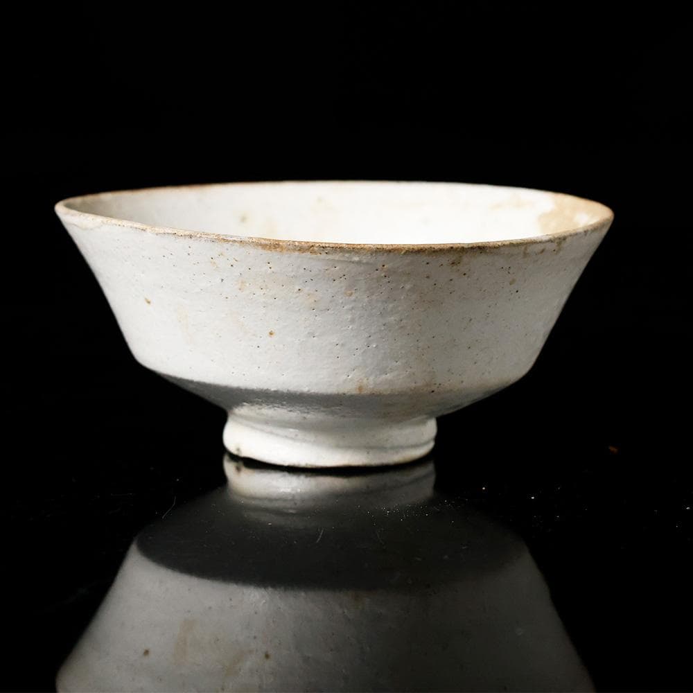 T 　時代年代物　粉引茶碗　茶道具　茶器　茶碗　お茶　陶器　陶芸