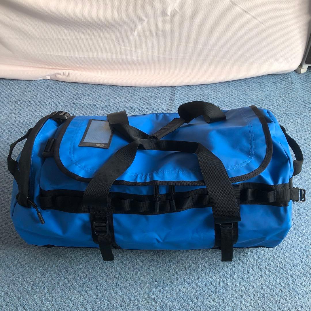 値下げ THE NORTH FACE ダッフルバッグ 青