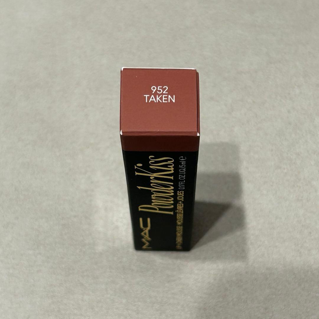 MAC マック　パウダーキスリップ + チークムース　952 テイケン　新品