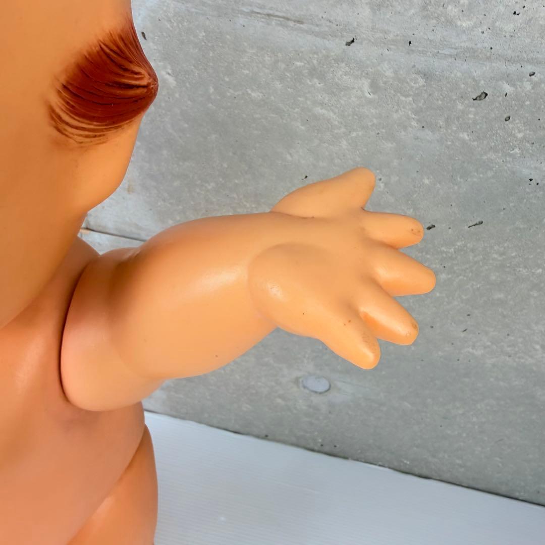 【ヴィンテージ】 キューピー人形 約62cm 特大ソフビ フィギュア