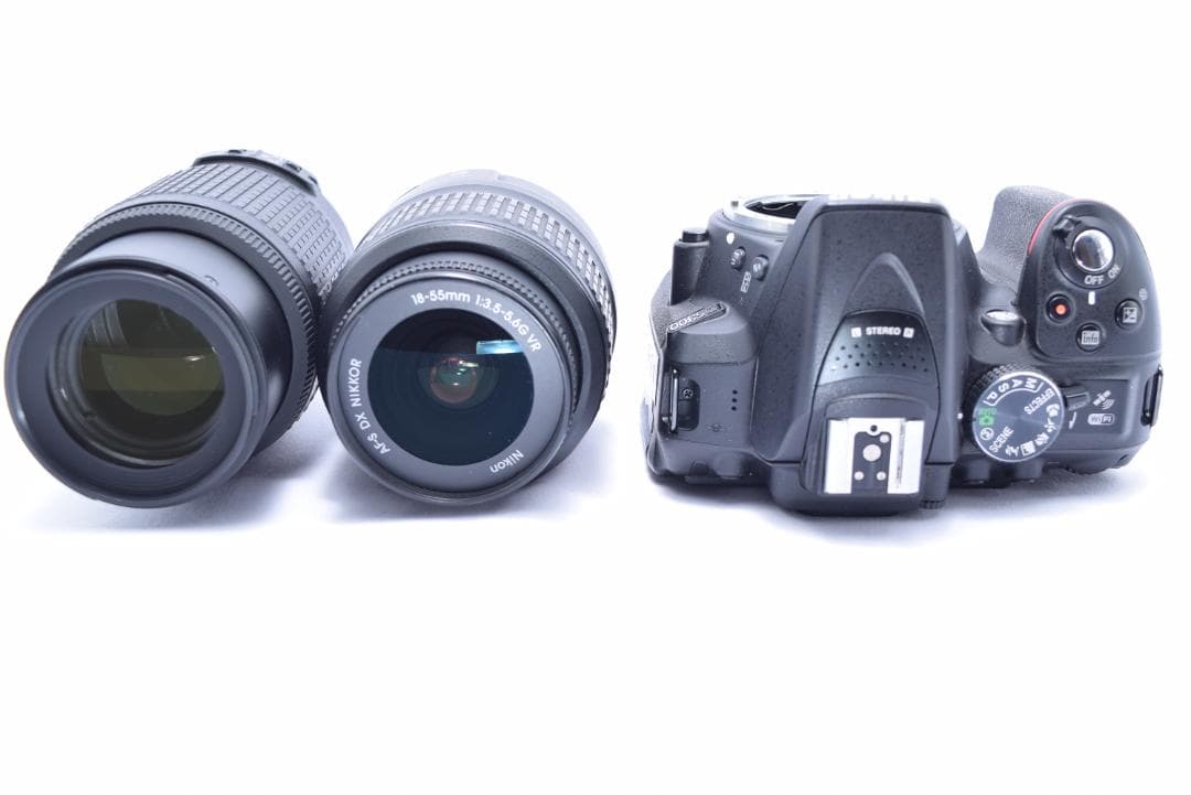 Nikon D5300 ダブルレンズ Wi-Fi スマホ転送 カメラデビュー