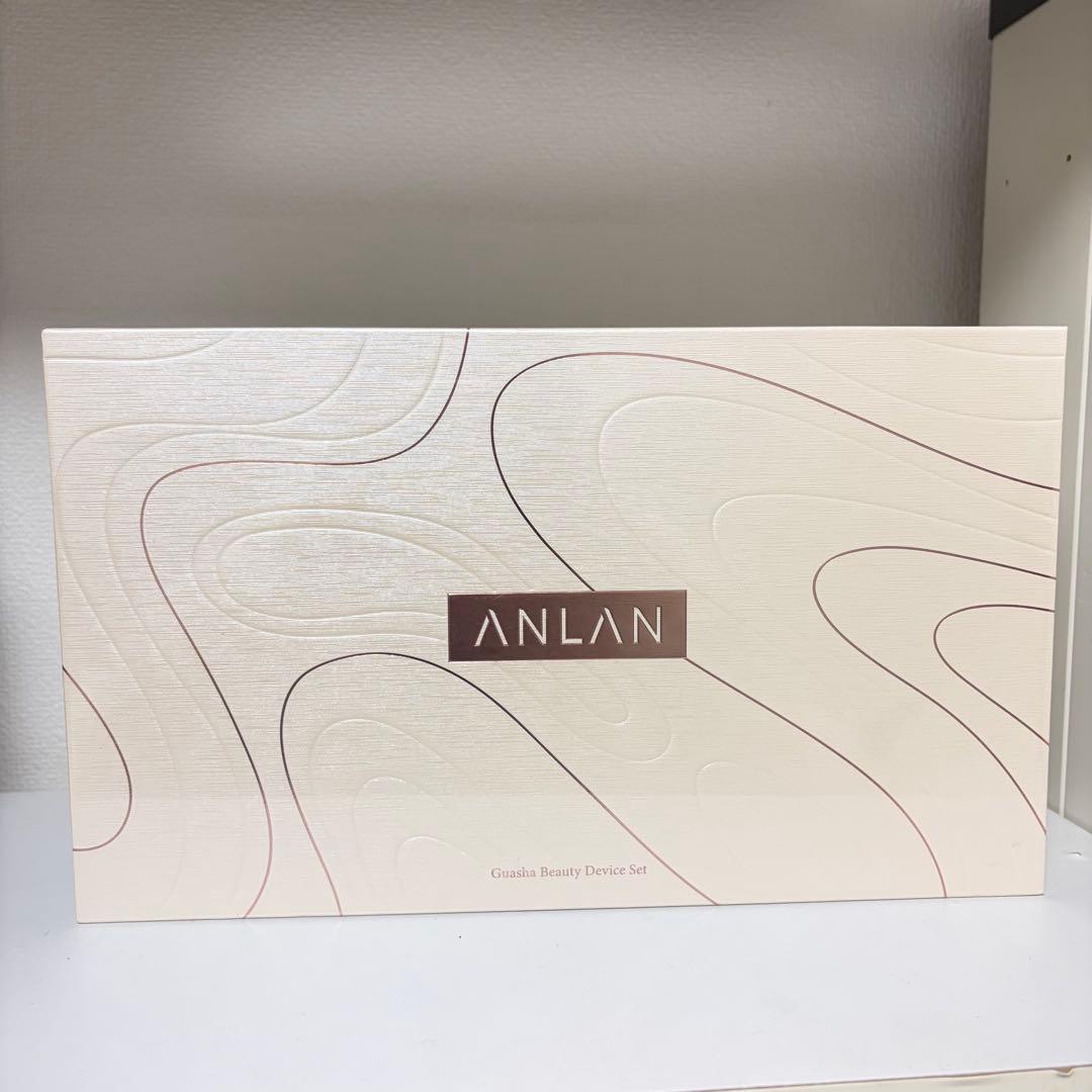 新品　ANLAN アンラン リフトスパ温冷かっさ 美顔器 頭皮ブラシ EMS