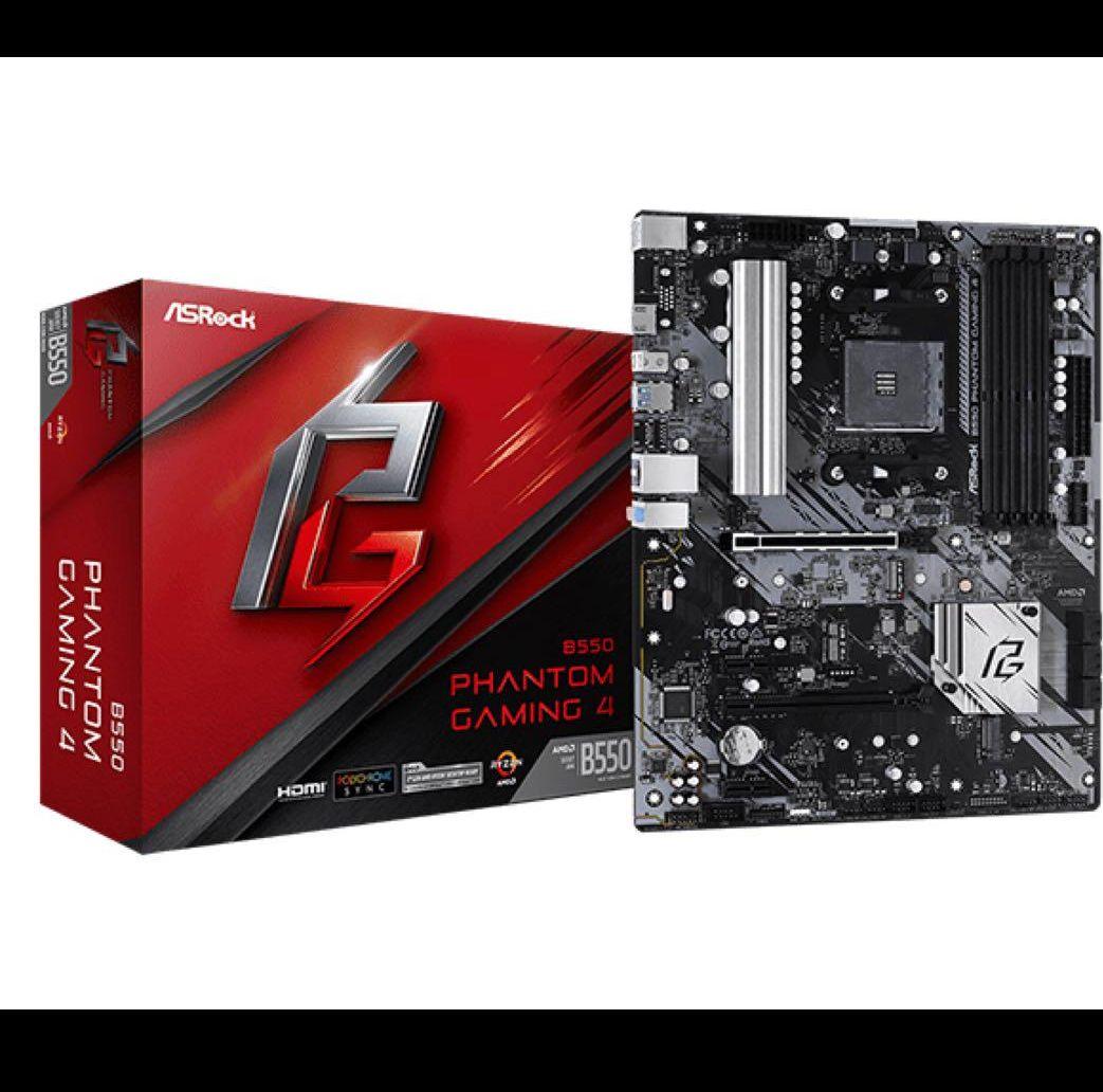 ASRock B550 PHANTOM GAMING 4 マザーボード