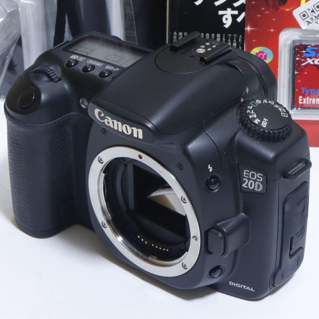 ☆スマホに送れる一眼レフ☆本格入門&望遠⭐︎ キャノン EOS 20Dセット♫