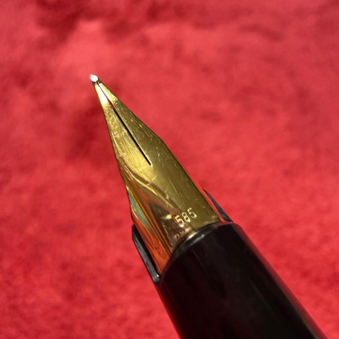《筆記可》 MONTBLANC モンブラン 万年筆 585 ビンテージ