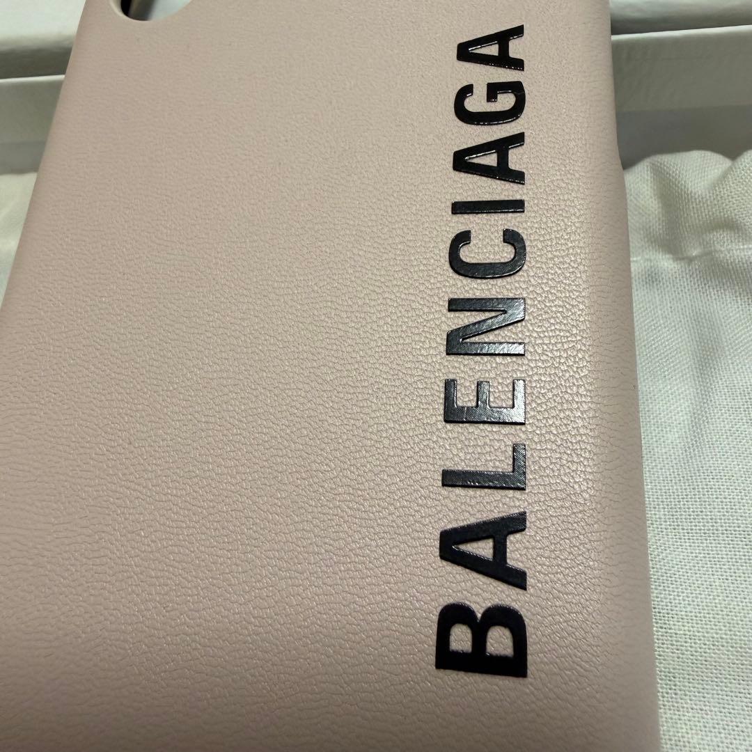 BALENCIAGA ピンク iPhoneX ケース