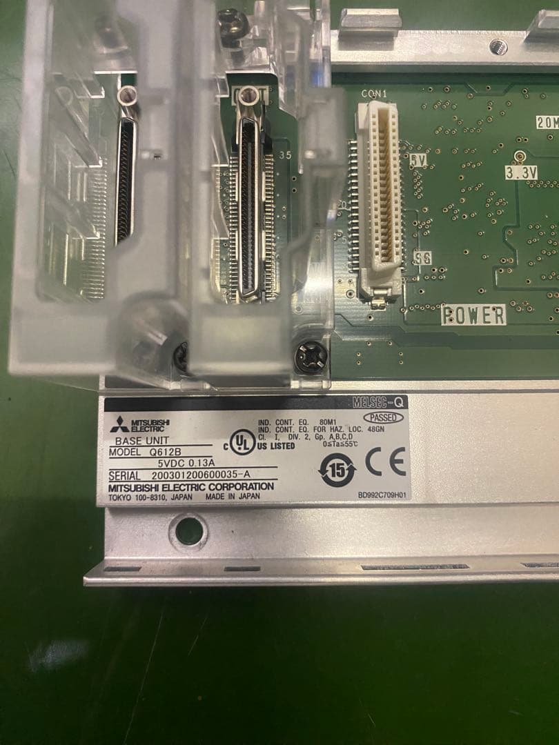 三菱電機　Q612B ベースユニット　PLC
