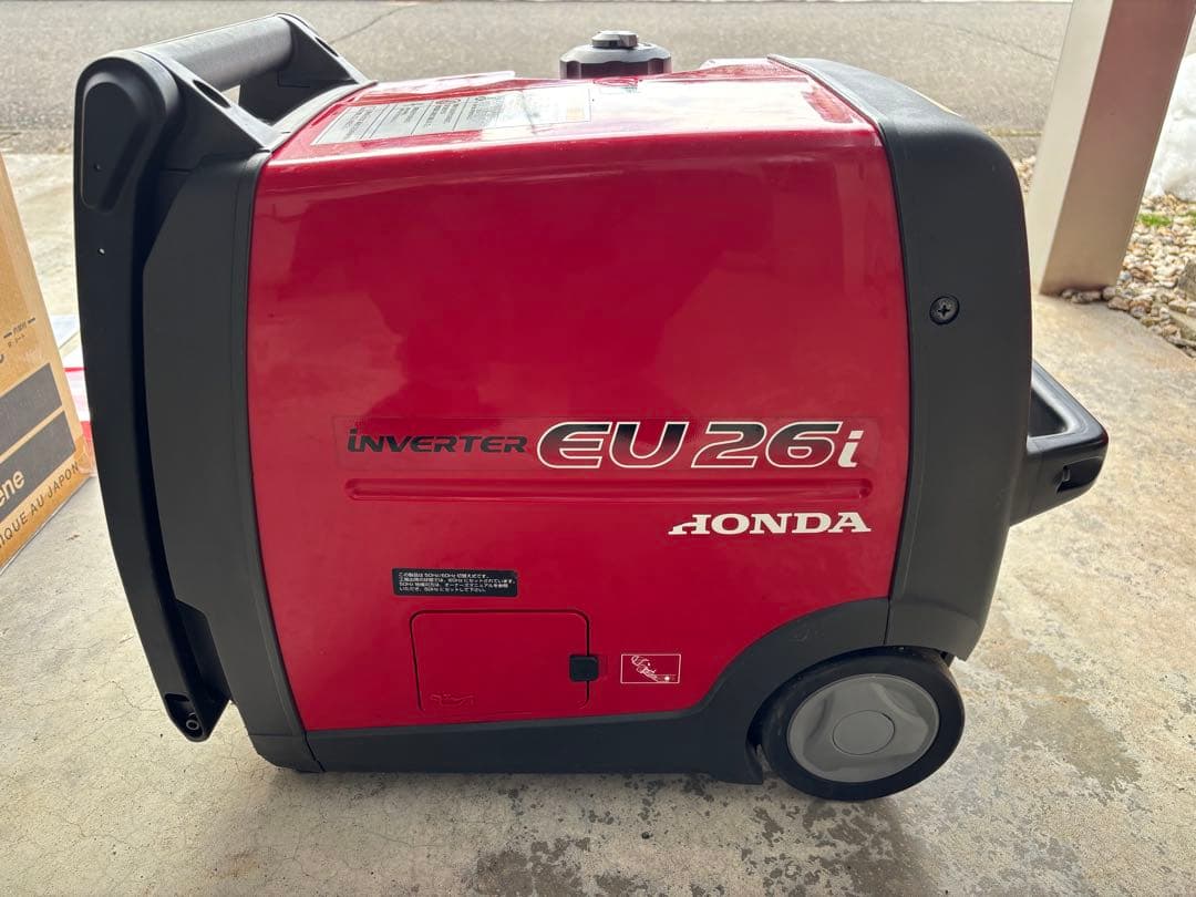 最終値下げ！美品HONDA EU26i インバーター発電機 防災アウトドアに