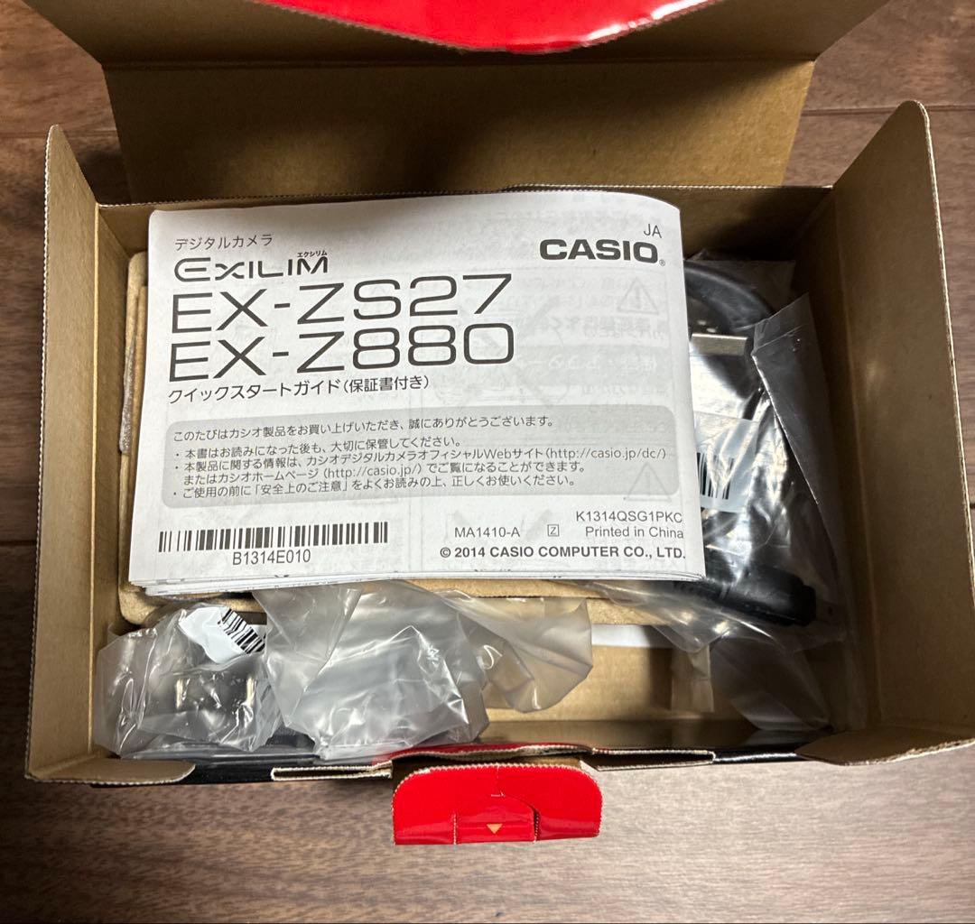 CASIO EXILIM EX-ZS27 美品　付属品完備