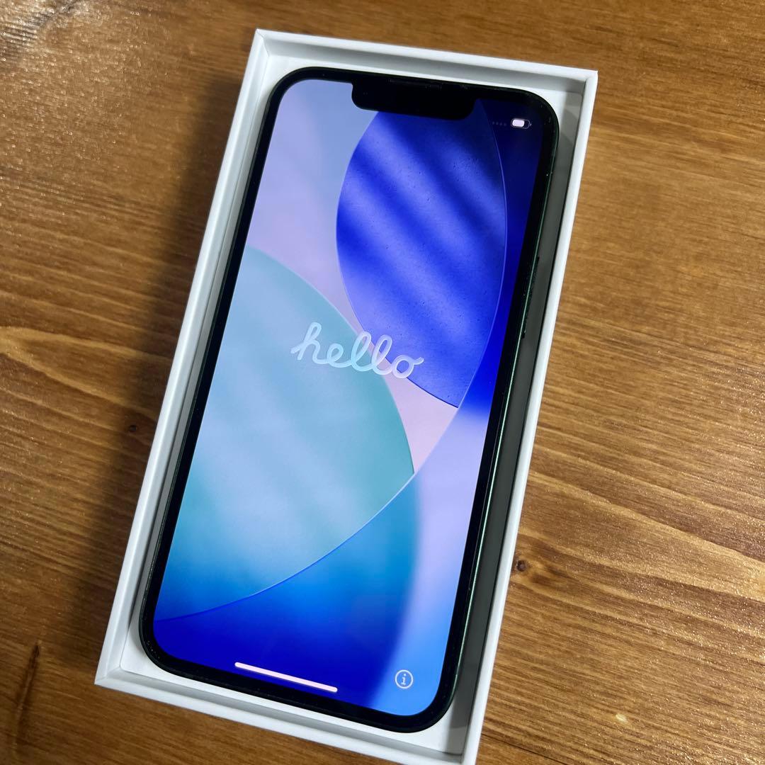 iPhone13 mini 256GB グリーン simフリー