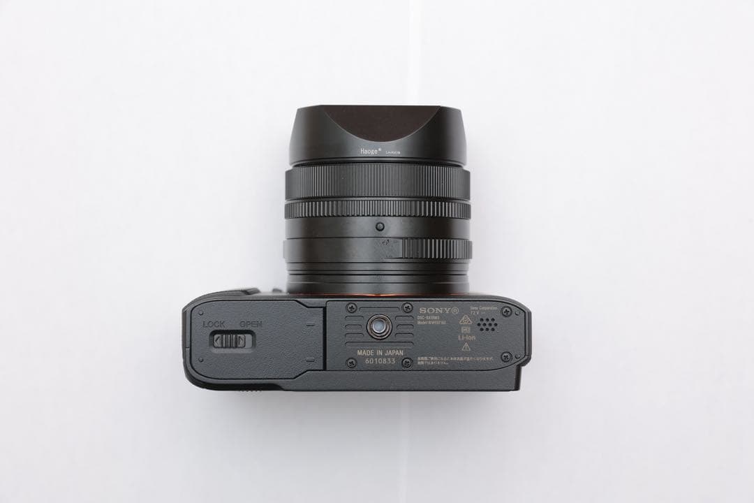 ソニー　SONY RX1RⅢ 【角形フード/予備バッテリー付】