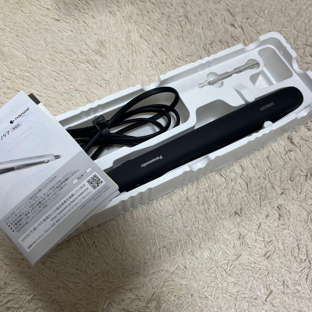 パナソニック　ナノイー　ストレートアイロン
