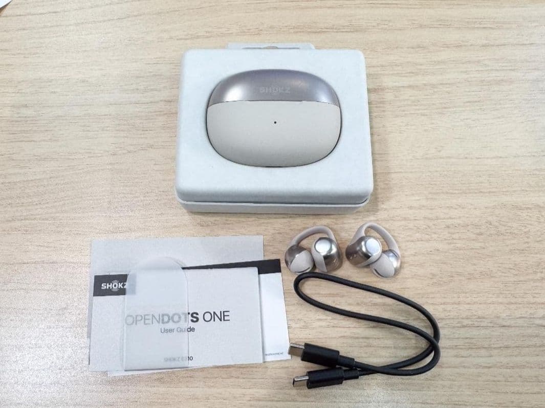 【美品】SHOKZ OPENDOTS ONE グレー イヤーカフ型Dolby対応