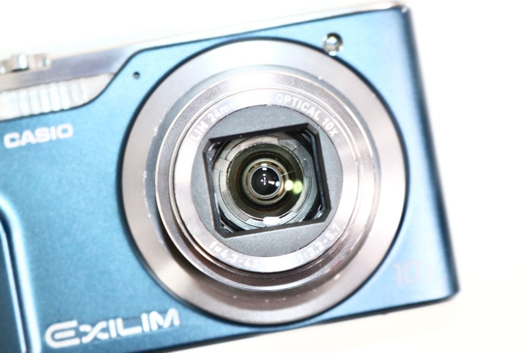 カシオ CASIO EXILIM EX-H10 ブルー 動作確認済