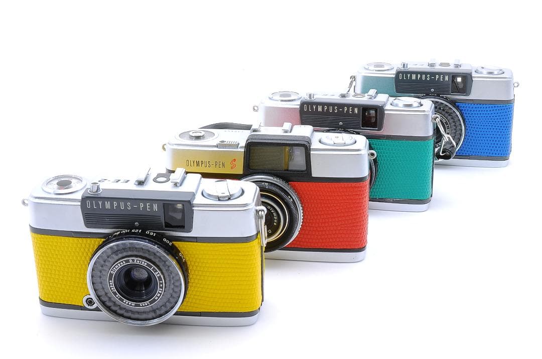 Olympus PEN EE-3 キャメル　赤ベロでます！