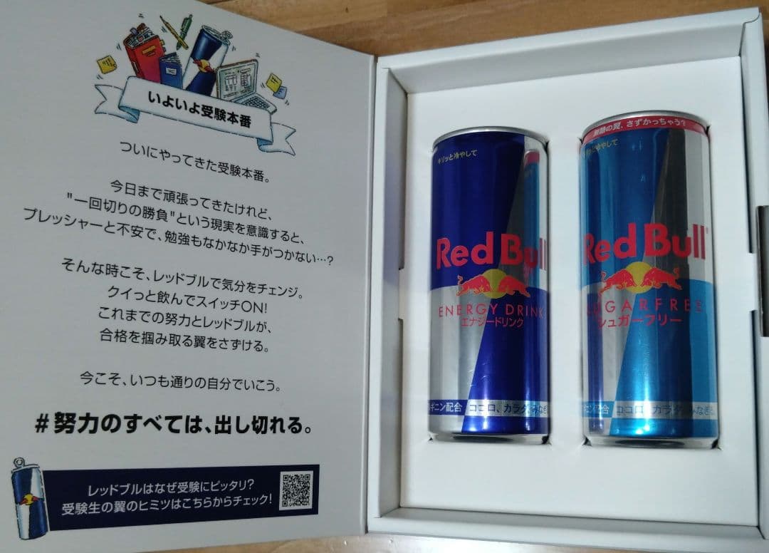 レッドブル　ノベルティ　【大学受験 翼学 I・A】　当選品