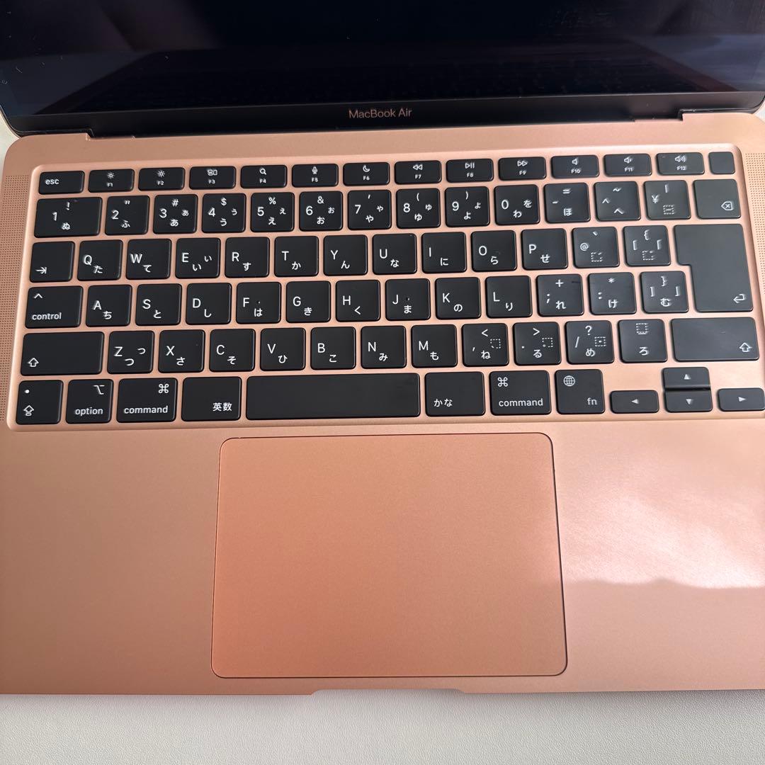【ほぼ未使用】Apple MacBook Air M1ローズゴールド(カバー有)
