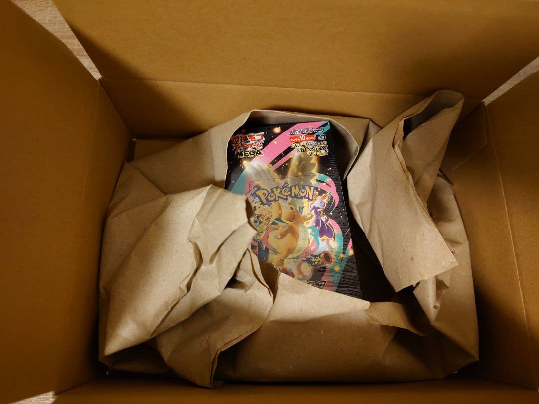 ポケモンカードゲーム　ハイクラスパック　MEGAドリームex BOX　シュリンク
