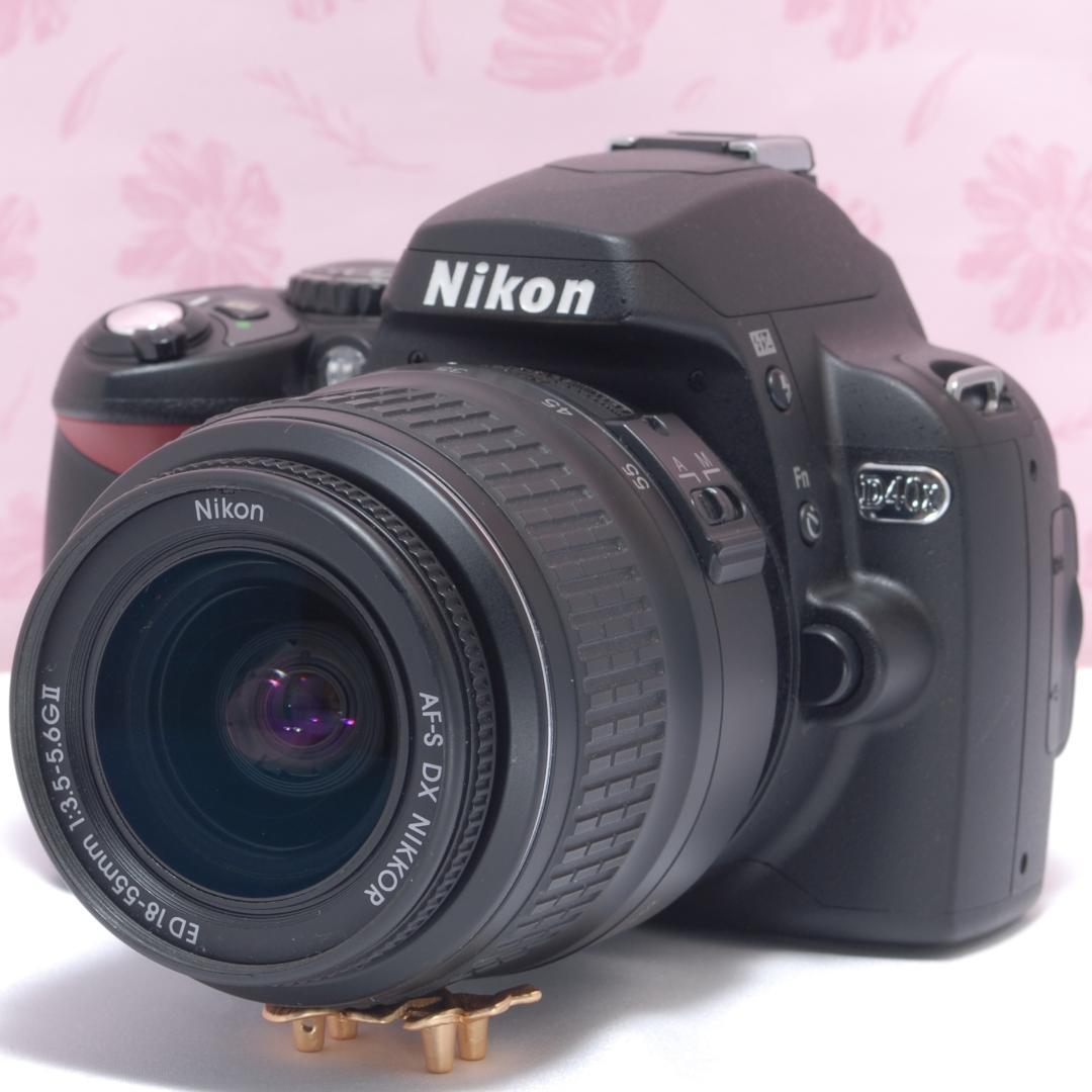 ⭐️スマホ転送アダプター付き⭐️Nikon D40x　デジタル一眼レフ　ニコン