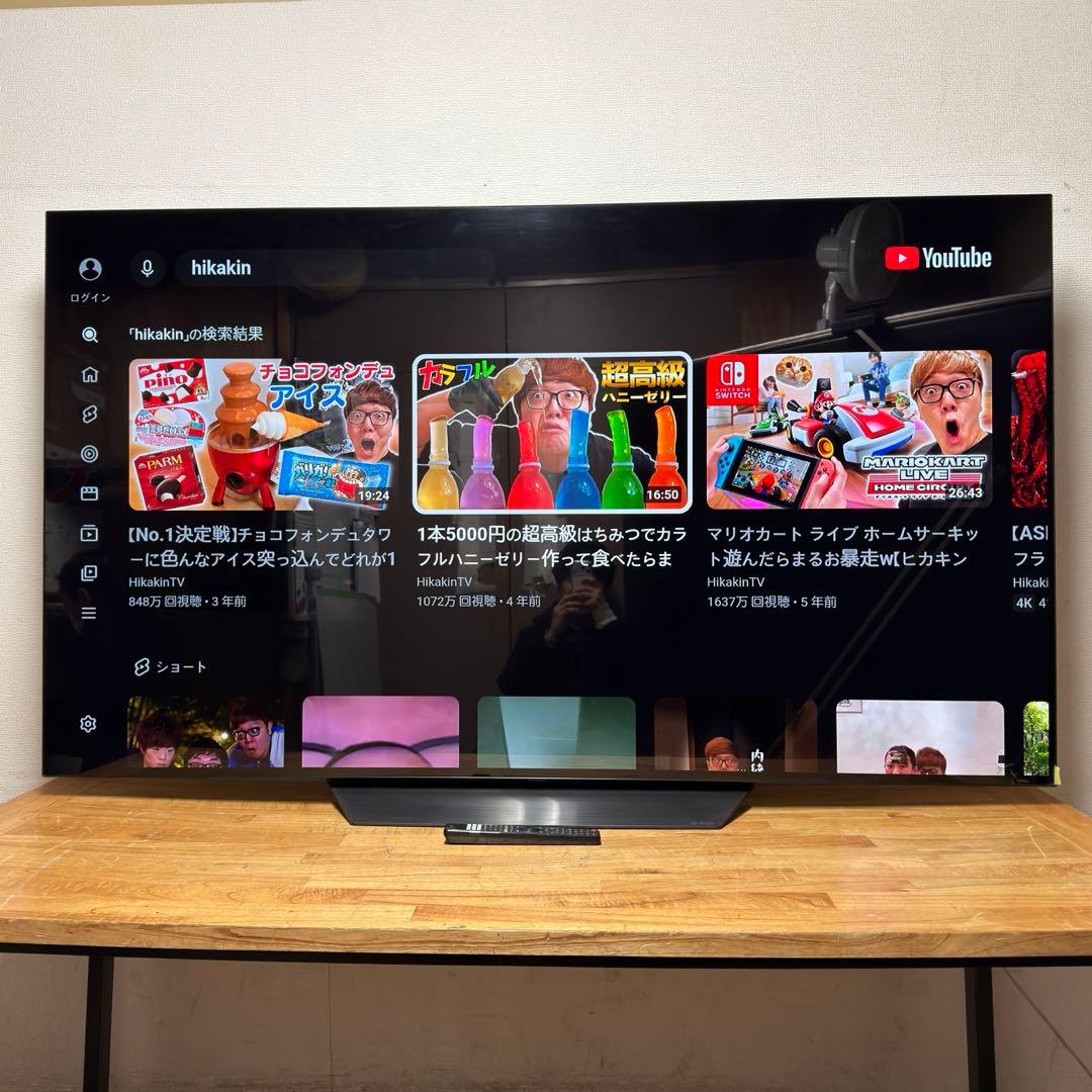LG 77V型 4K 有機EL テレビ OLED77B3PJA 動画アプリ搭載