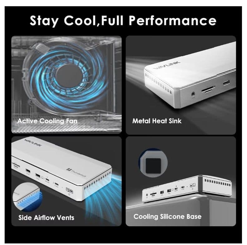 【最新規格】WAVLINK Thunderbolt 5 ドッキングステーション