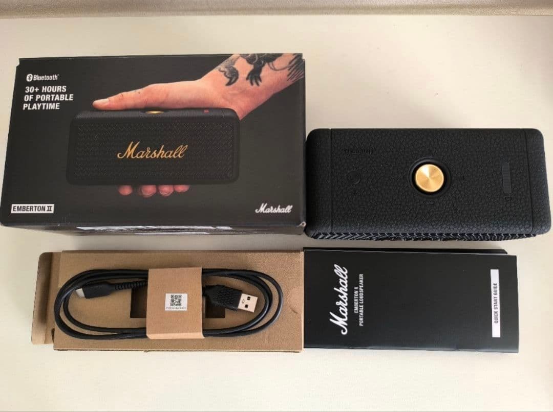 【値下げ不可】Marshall Emberton II ブラック