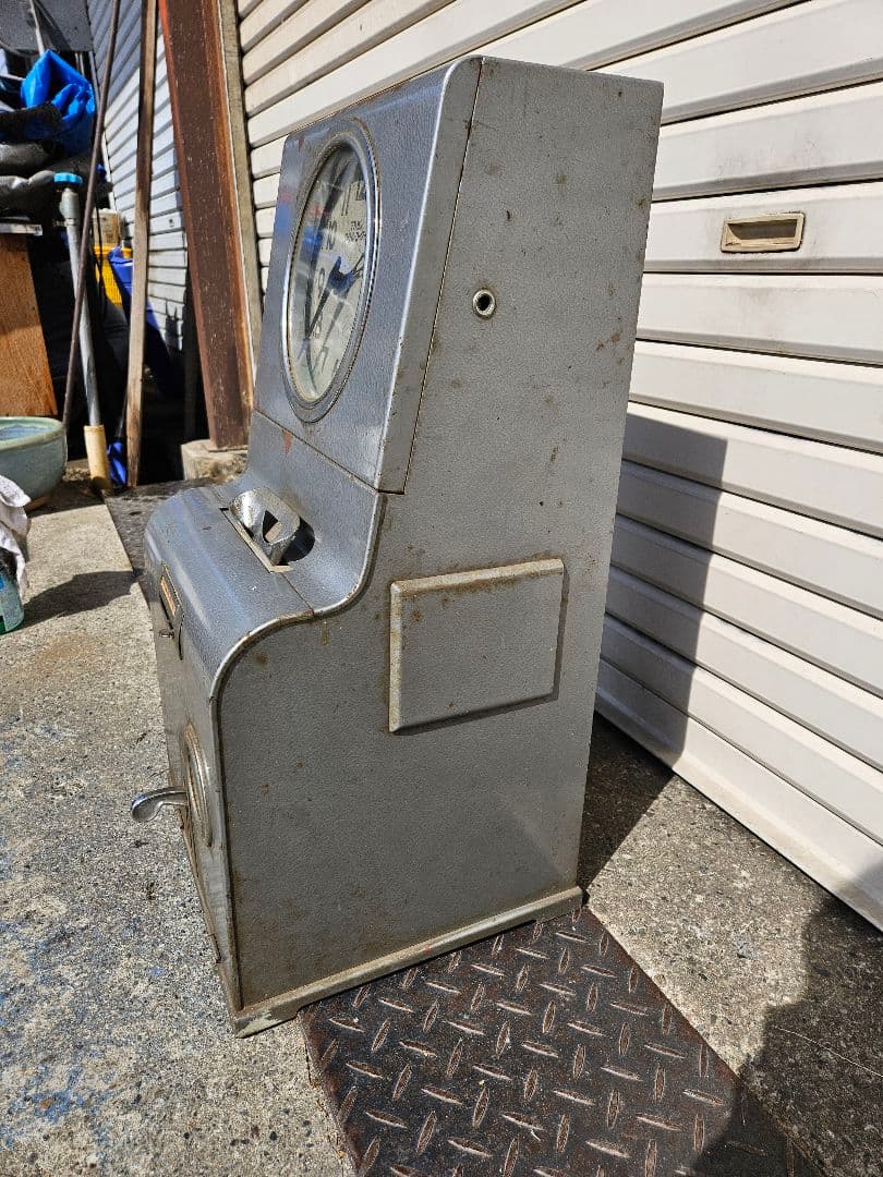 vintage マルゼン タイムレコーダー 置時計 昭和レトロ 店舗什器