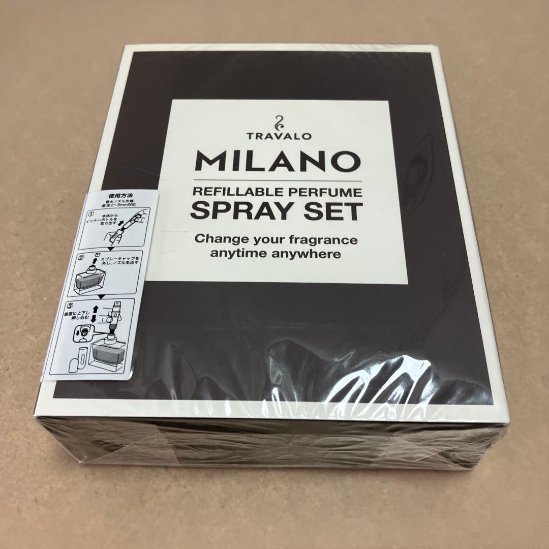 TRAVALO アトマイザー MILANO SET black