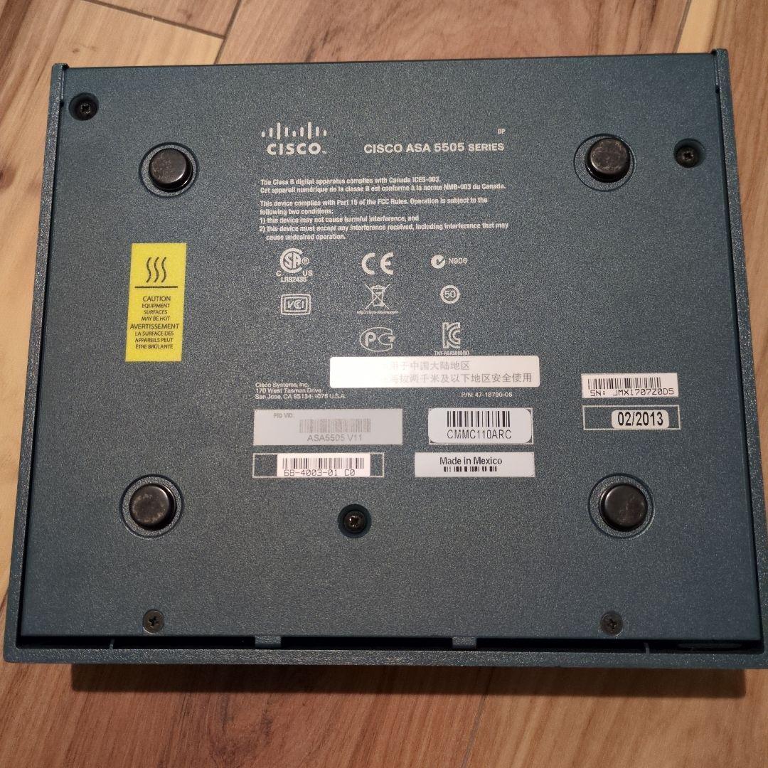 た*つ様 Cisco ASA 5505