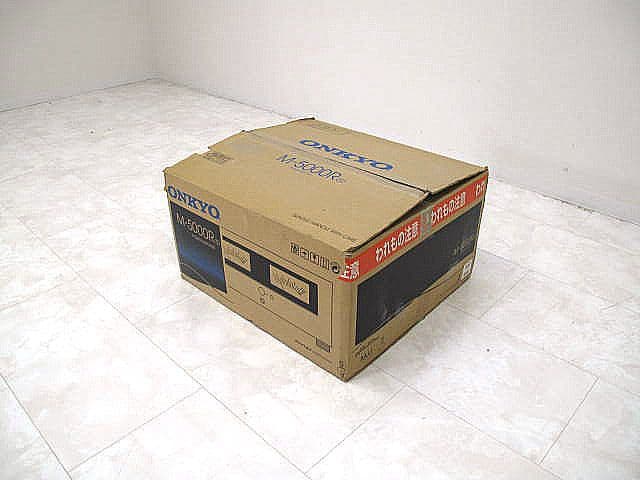 【未使用保管品】オンキョー　パワーアンプ「M-5000R」リファレンスHi-Fi