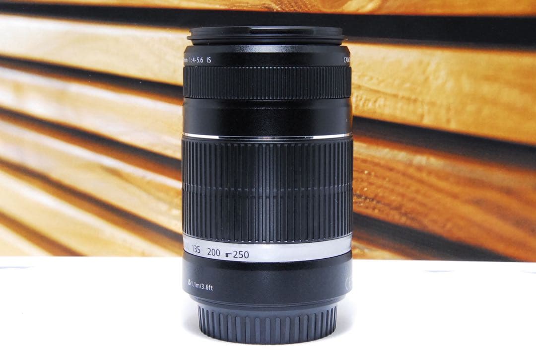 【手ぶれ補正付き】Canon EF-S 55-250mm IS 望遠レンズ