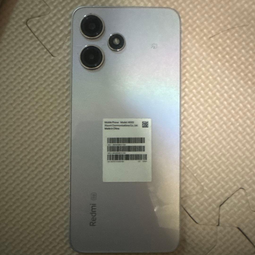 Xiaomi Redmi 12 5G シルバー　本体 XIG03
