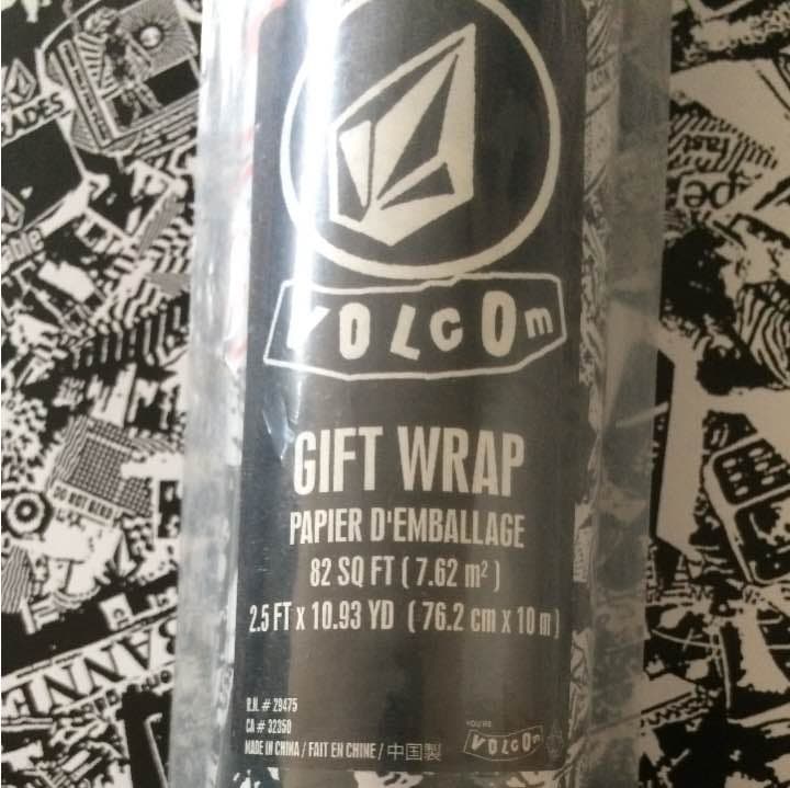 volcom ラッピングペーパー 包装紙 値下中