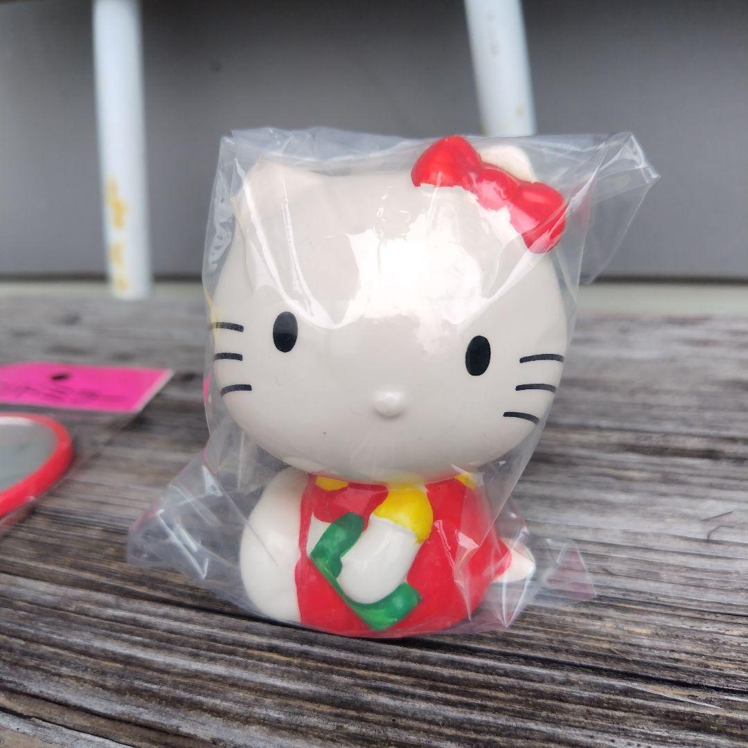 当時物 ハローキティ サンリオレトロ 昭和レトロ 貯金箱 キャラクター グッズ